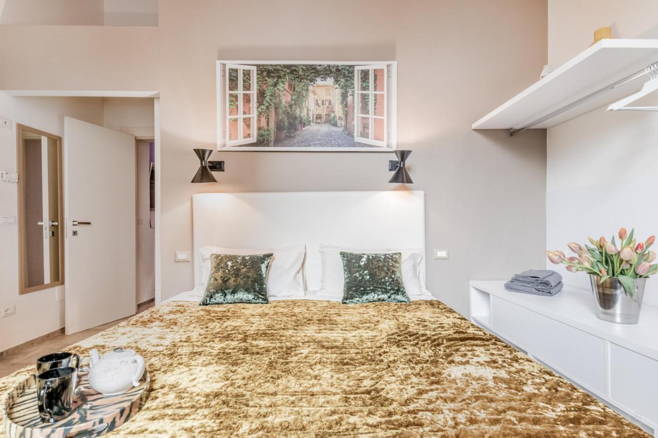 Th Trastevere Luxury-S.Cosimato 2Bd-2Bt Apartman Róma Kültér fotó